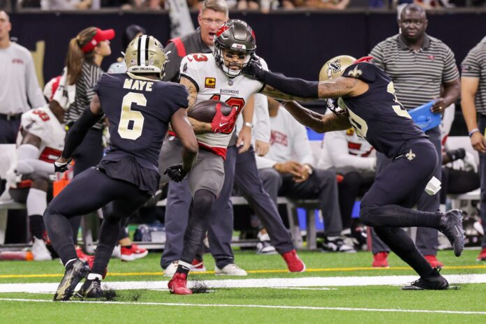 Why Tampa Bay Buccaneers wide receiver Mike Evans was suspended for fight with Marshon Lattimore