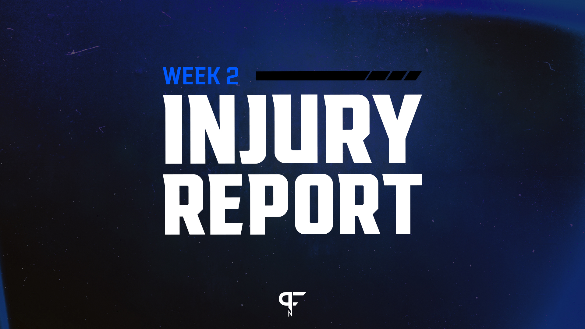 Surprise additions to the Week 2 injury report could hamper