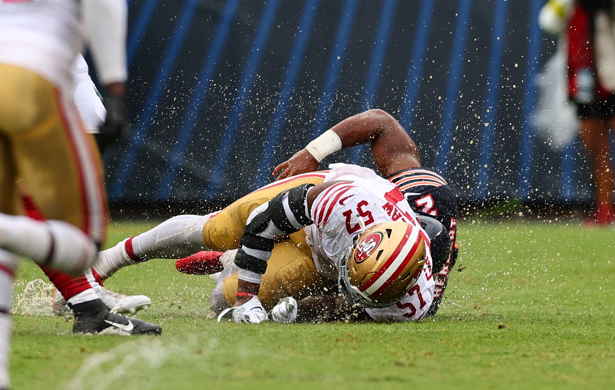 It hardly ever rains on Seahawks' 12th Man -- except when the 49ers are  here