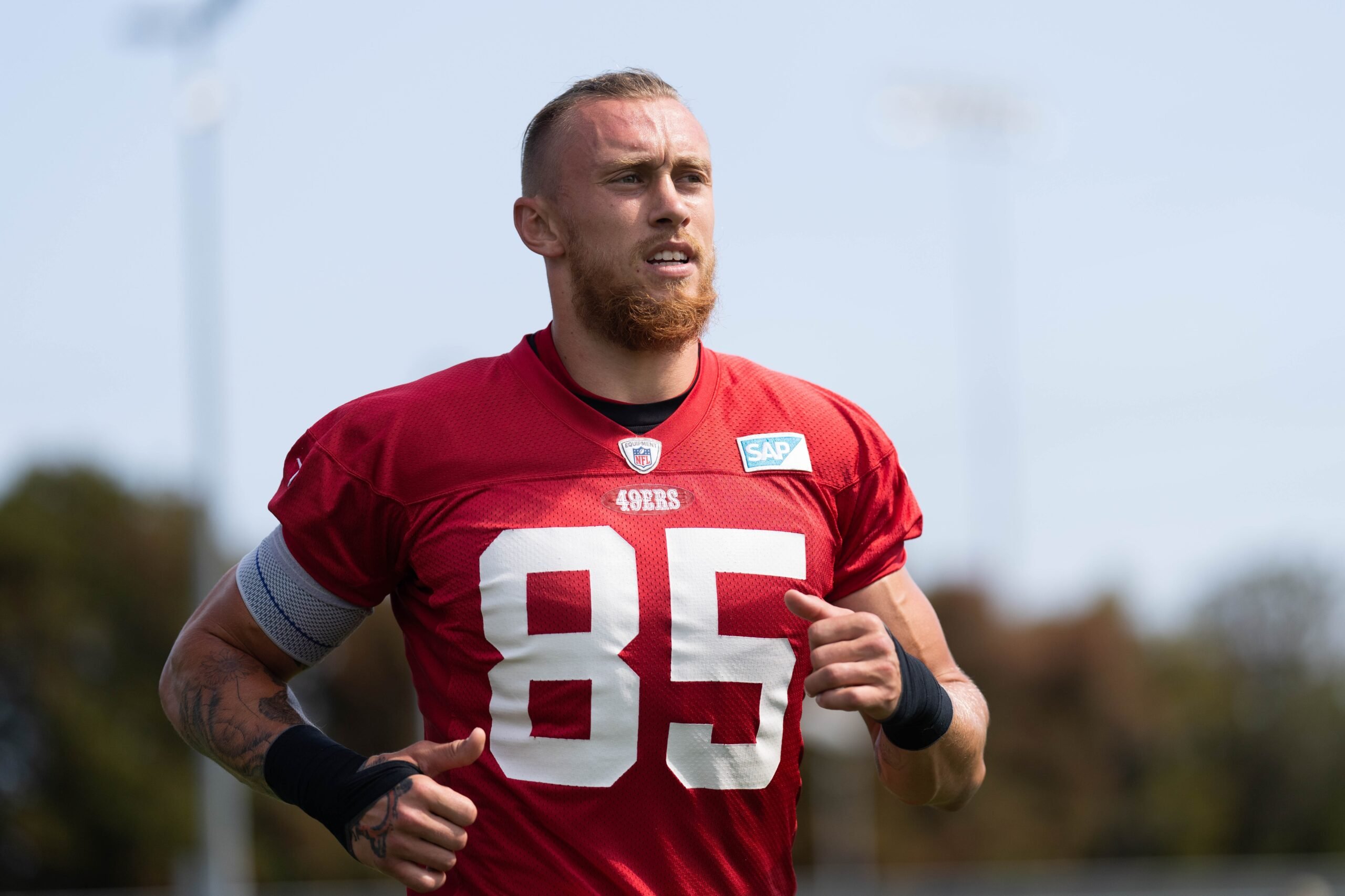 Is George Kittle playing today? (Latest injury update for 49ers vs