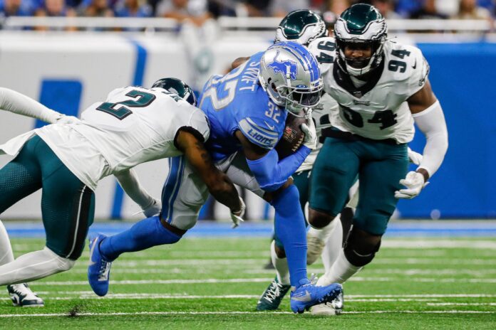 Is D'Andre Swift playing today vs. the Broncos? Latest news on Lions RB