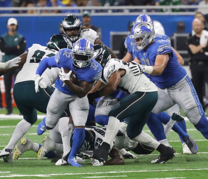 Lions running back D'Andre Swift is expected to play Sunday against the Washington Commanders after injuring his ankle in Week 1.