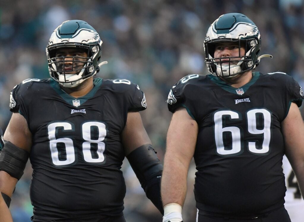 How the Eagles Offensive Line DOMINATED vs Vikings week 2 