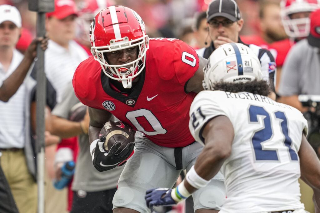 2023 NFL Draft prospect profile - Darnell Washington, TE, Georgia - Big  Blue View