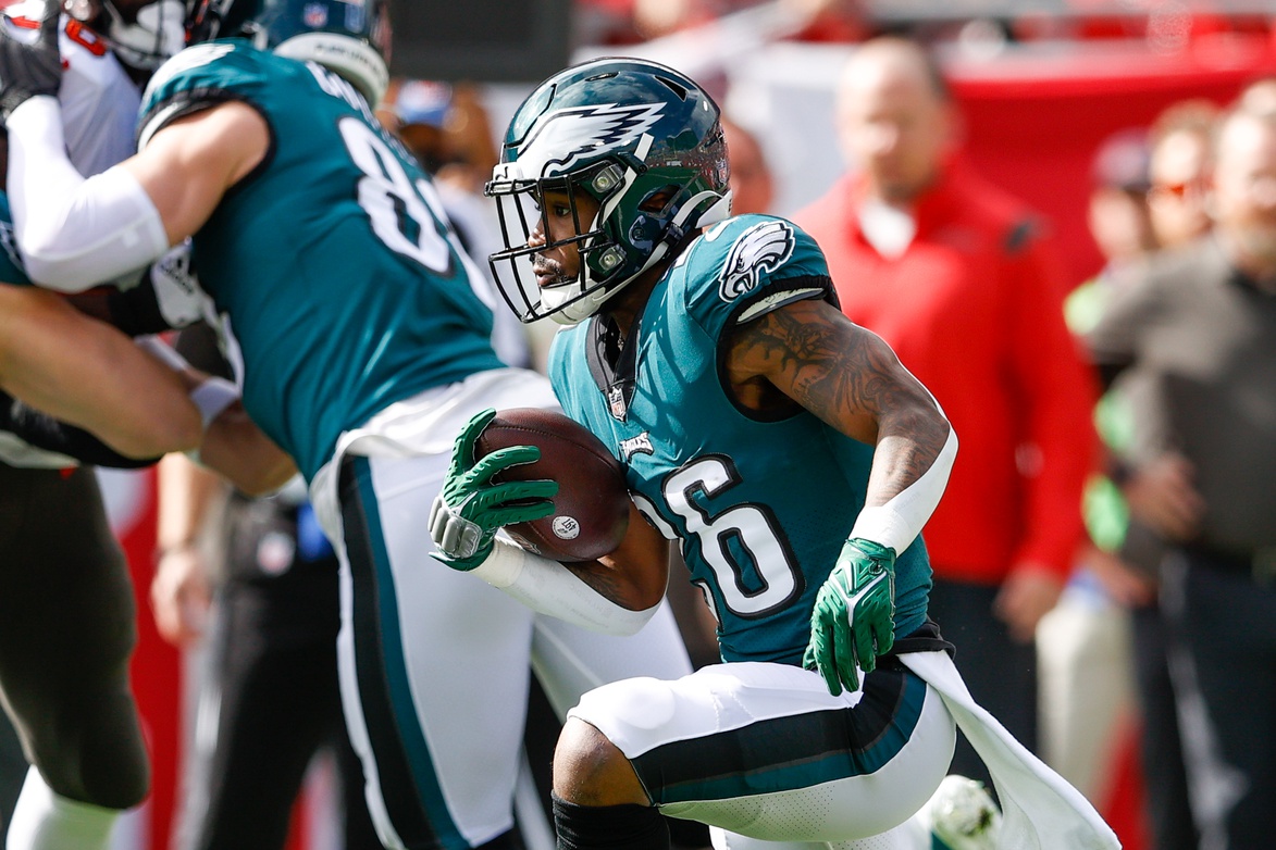 Eagles running back Miles Sanders among NFL's rising stars