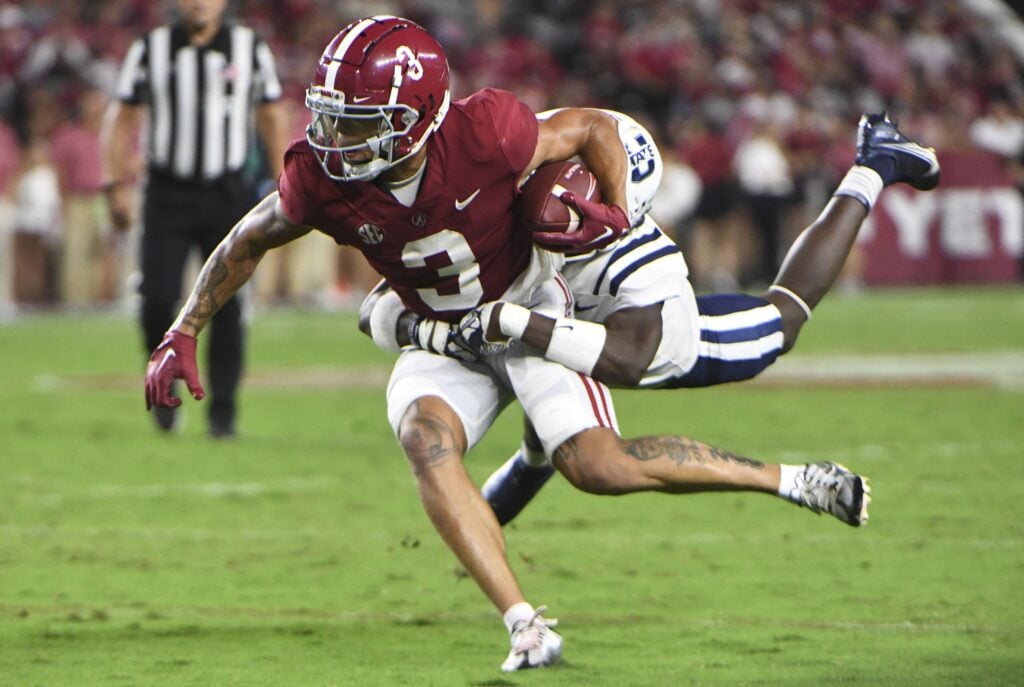 Jermaine Burton WR Alabama NFL Draft Scouting Report