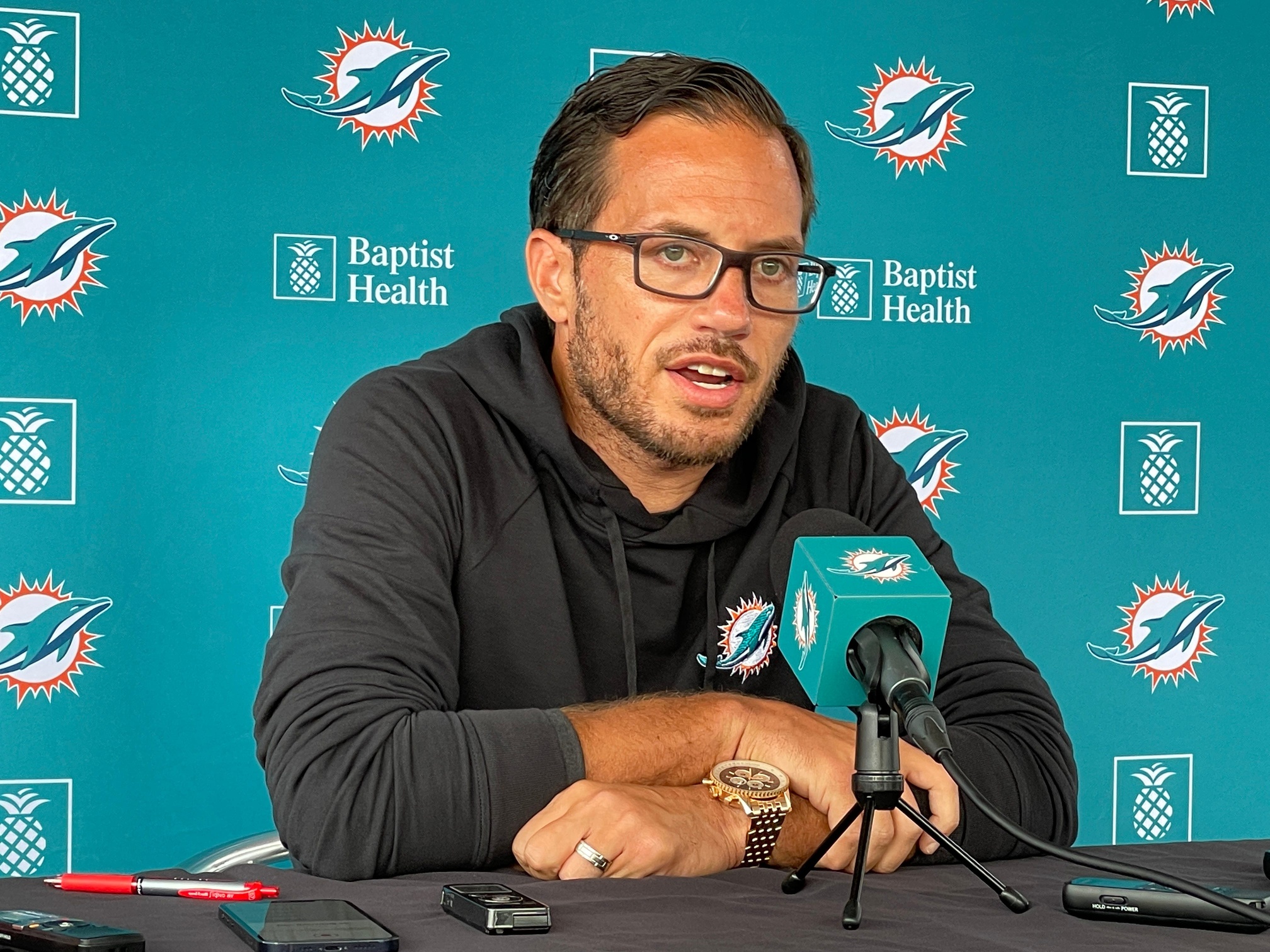 New Miami Dolphins coach Mike McDaniel - 'Extremely proud' to be