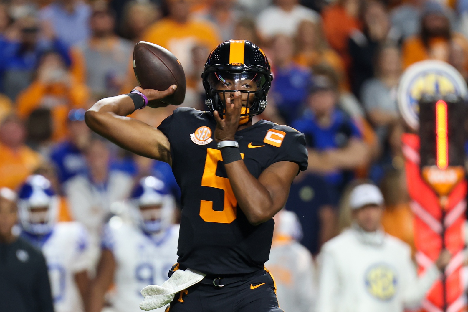 Jayden Daniels has started off the 2023 season very strong, and DraftKings  gives him the 6th Best odds to win the Heisman Trophy after Week…