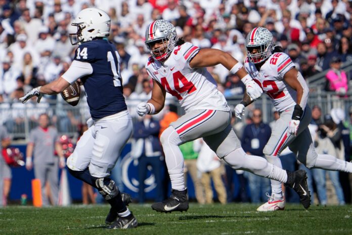 Week 9 College Football Team of the Week: J.T. Tuimoloau Flashes Brilliance for Ohio State