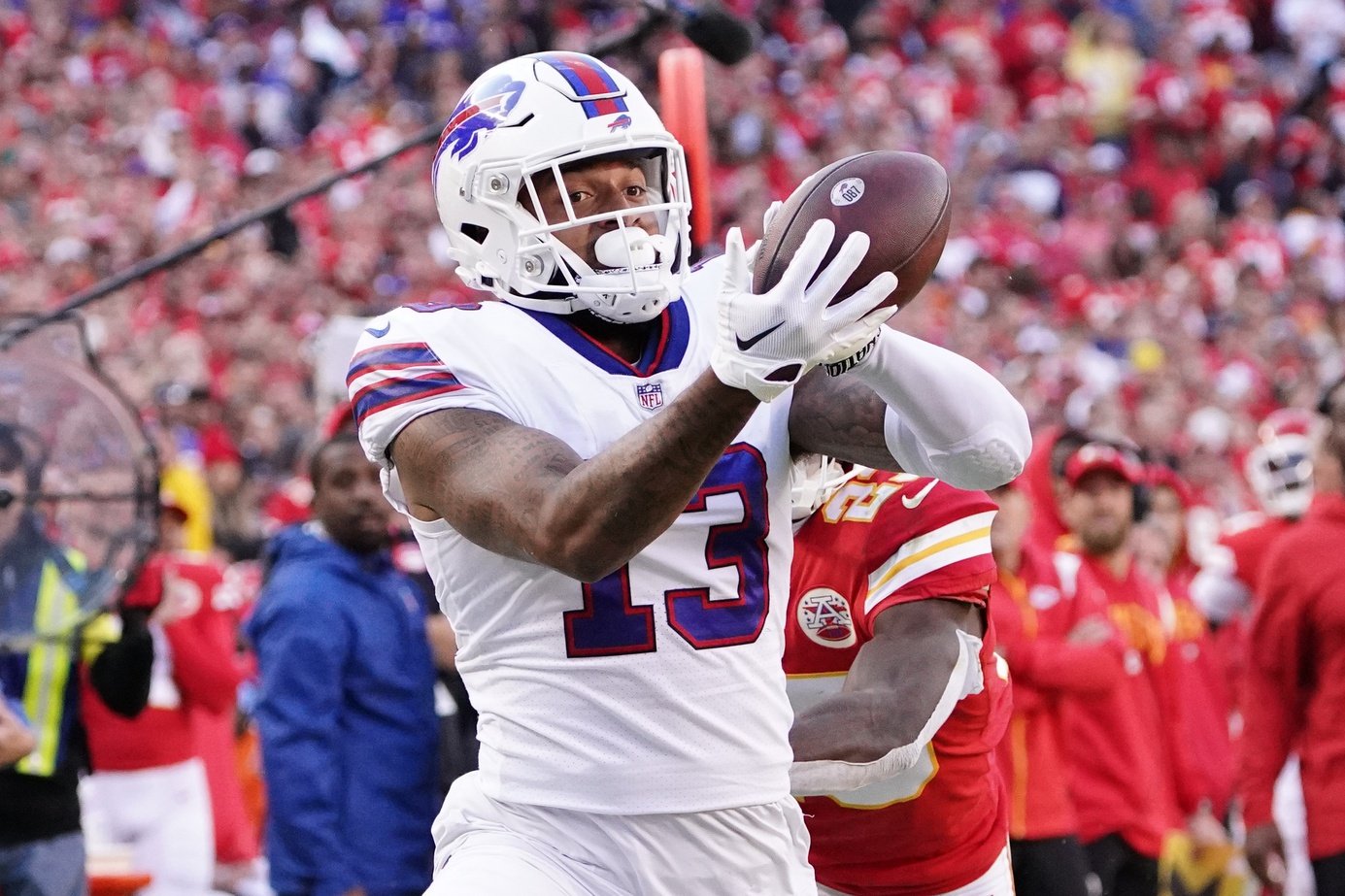 NFL Week 8 Underdog Pick'ems for Sunday Night Football Include Gabe Davis  and Josh Allen