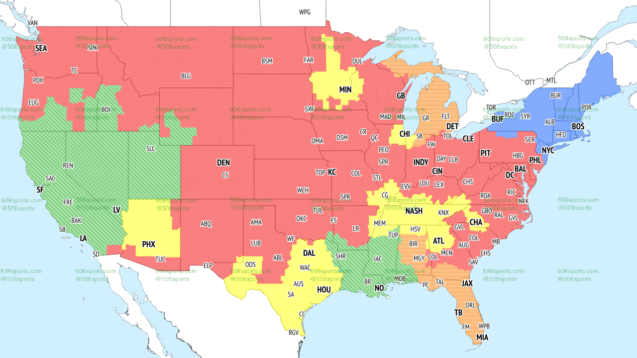 nfl games tv today my area