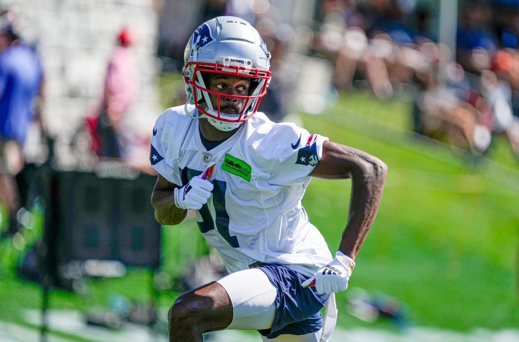 New England Patriots Place Receiver Tyquan Thornton on Injured