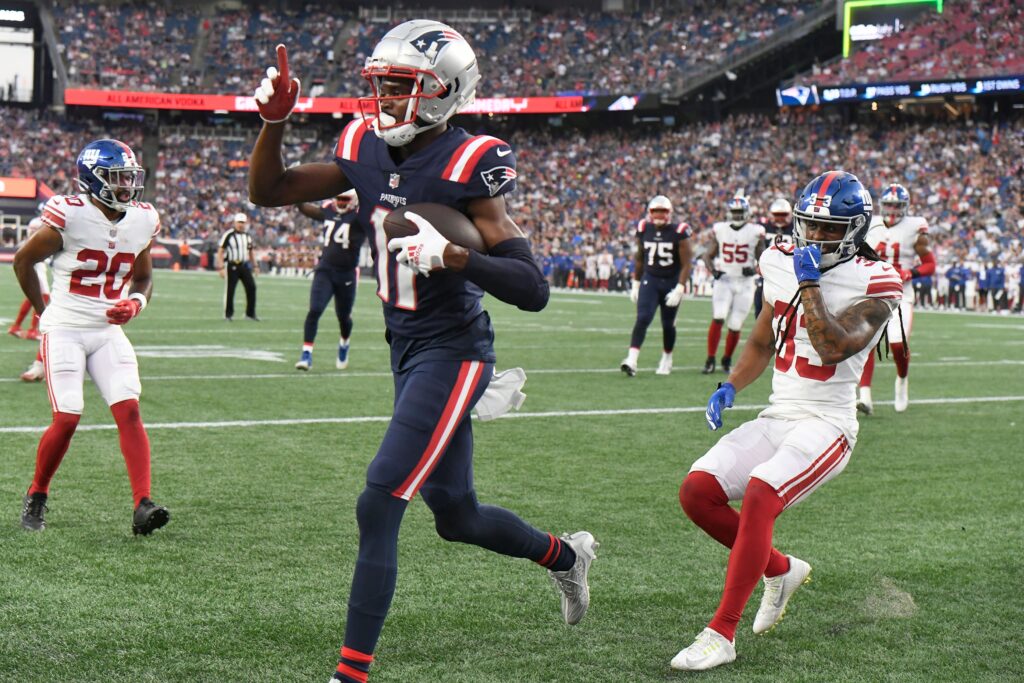 Tyquan Thornton fantasy advice: Start or sit the Patriots WR in Week 7  fantasy football leagues - DraftKings Network