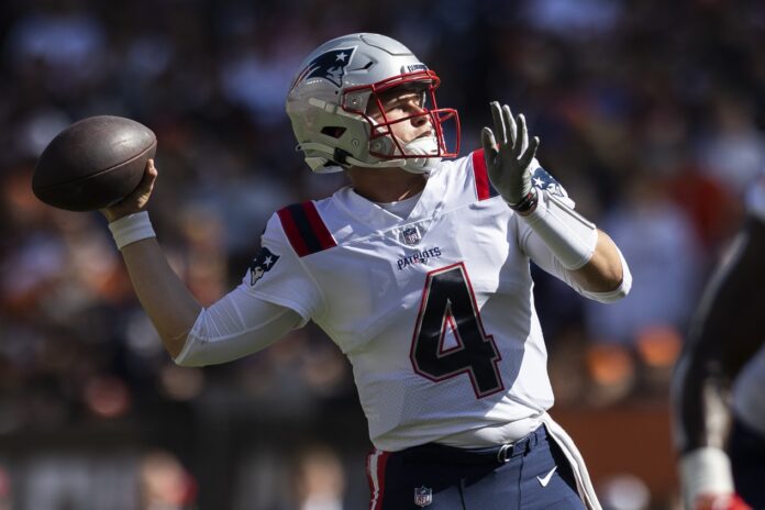 NFL Breakthrough Player of Week 6: New England Patriots QB Bailey Zappe