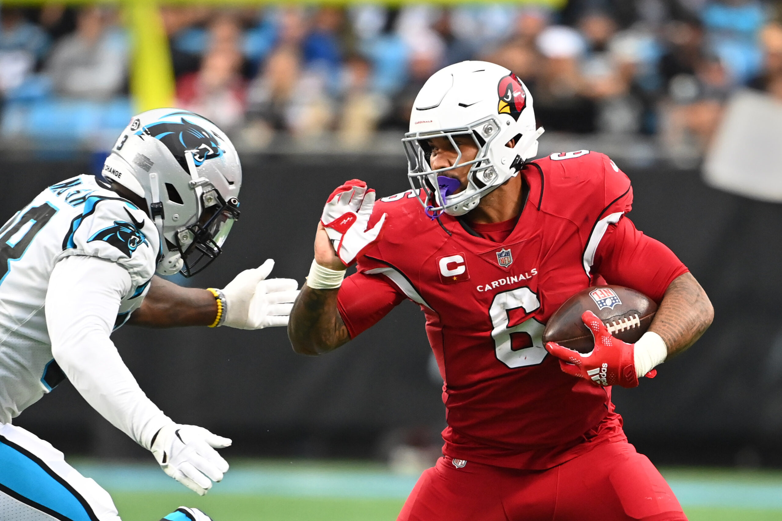 James Conner will wear No. 6 for the Cardinals