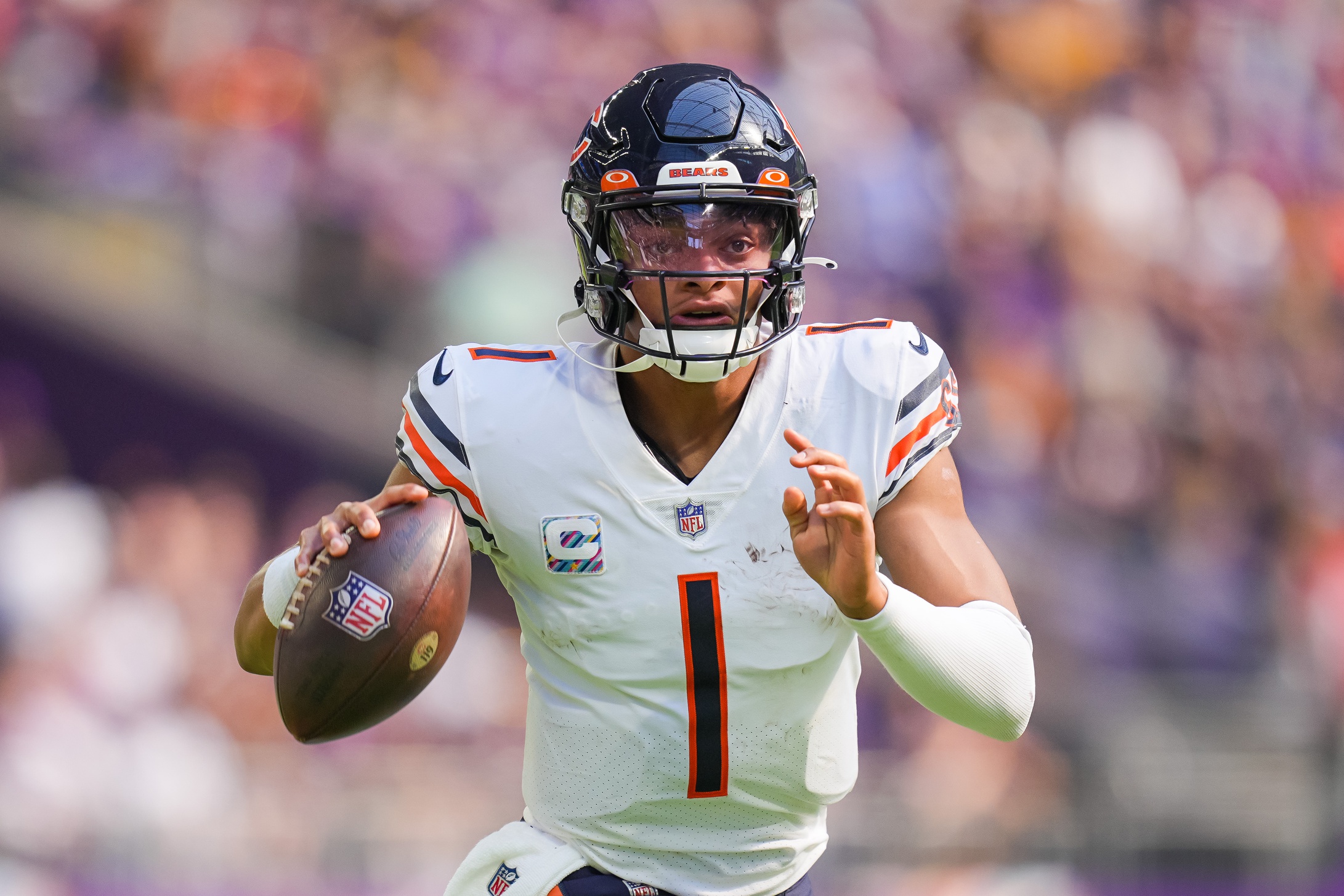 Thursday Night Football Bears vs. Commanders Prop Bets: Justin Fields,  David Montgomery, Antonio Gibson, Dyami Brown, and Others