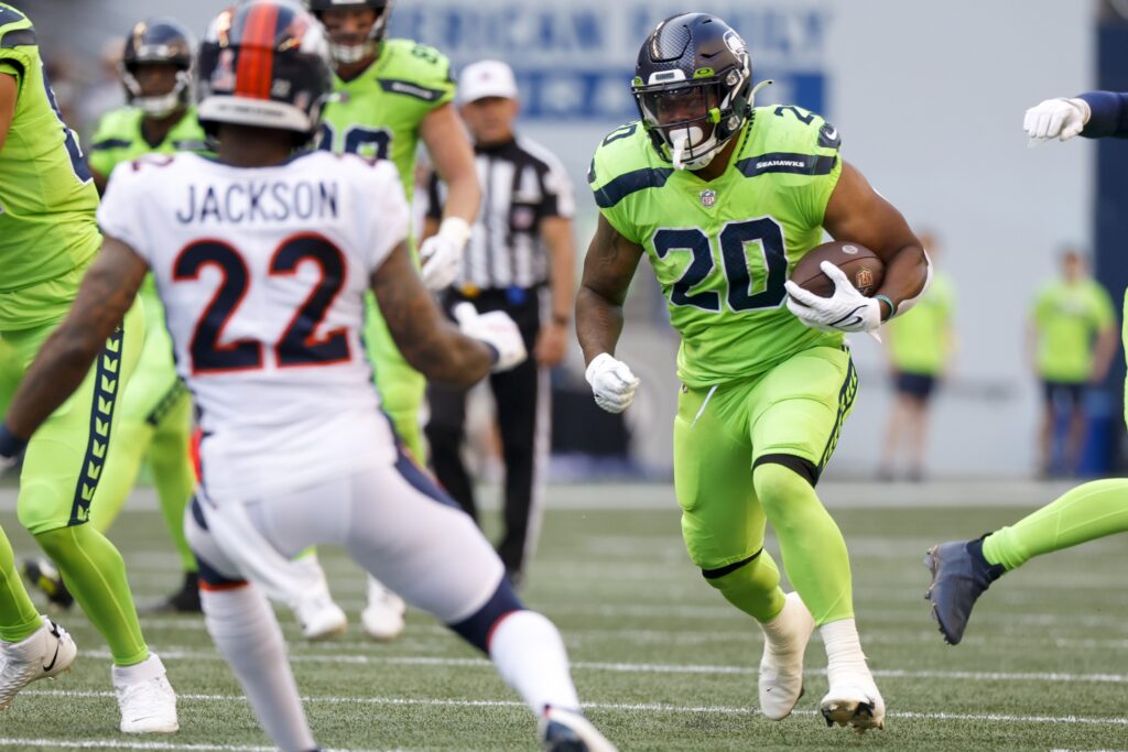 Rashaad Penny Seattle Seahawks Jersey – Jerseys and Sneakers