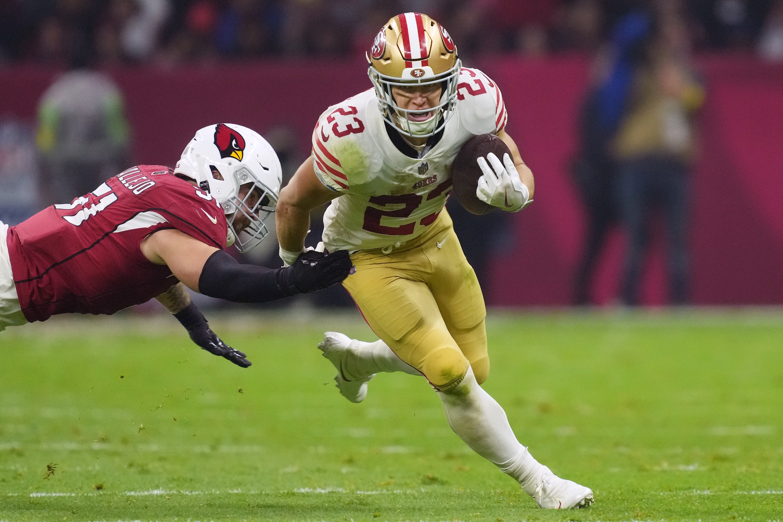 49ers count on bigger impact in Game 2 with Christian McCaffrey