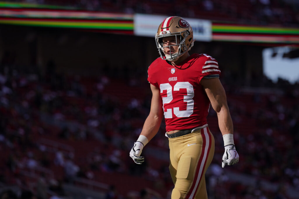 49ers injury news: Christian McCaffrey is not listed on the injury