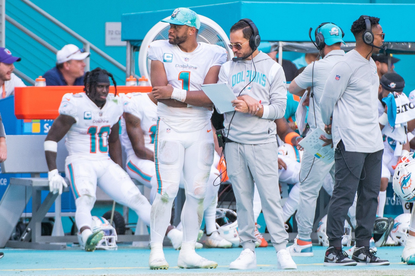 Miami Dolphins' Mike McDaniel Suggests Brian Flores Misused Tua