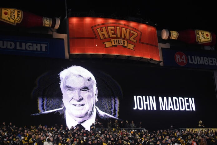 John Madden To Be Honored on Thanksgiving With Special Logo, Helmets, and More