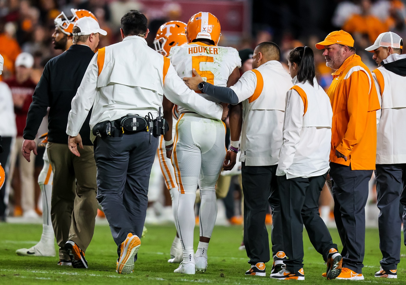 Tennessee quarterback Hendon Hooker entering NFL draft