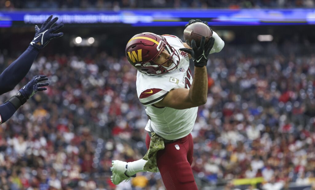 Sam Howell 'Missing' Commanders TE Logan Thomas - Sports