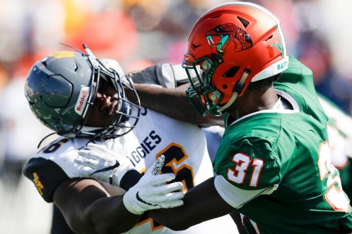 Florida A&M OLB Isaiah Land Leads a Talented HBCU Trio to the 2023 Shrine Bowl