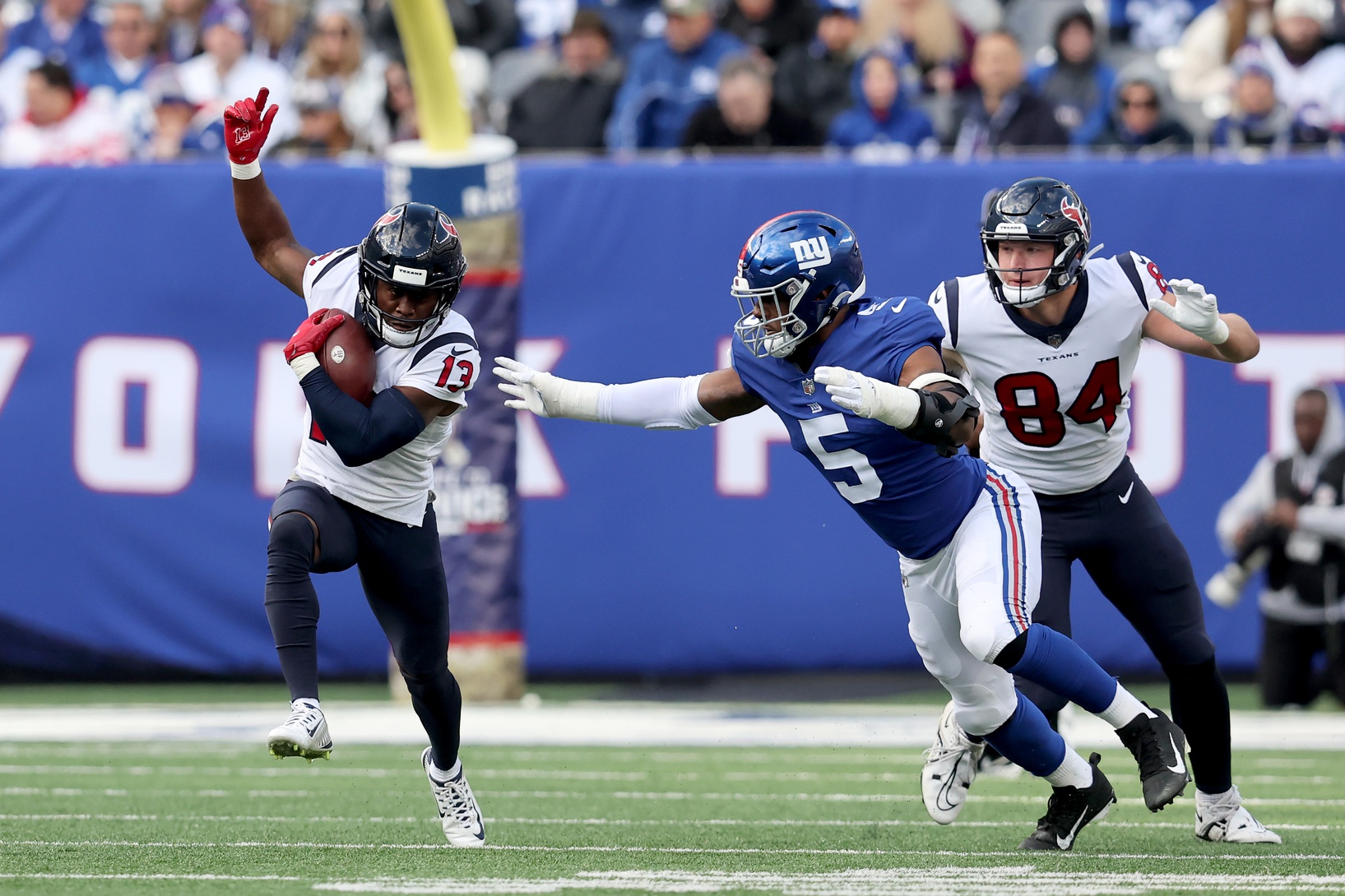 Brandin Cooks of the Houston Texans catches the ball for a touchdown  News Photo - Getty Images