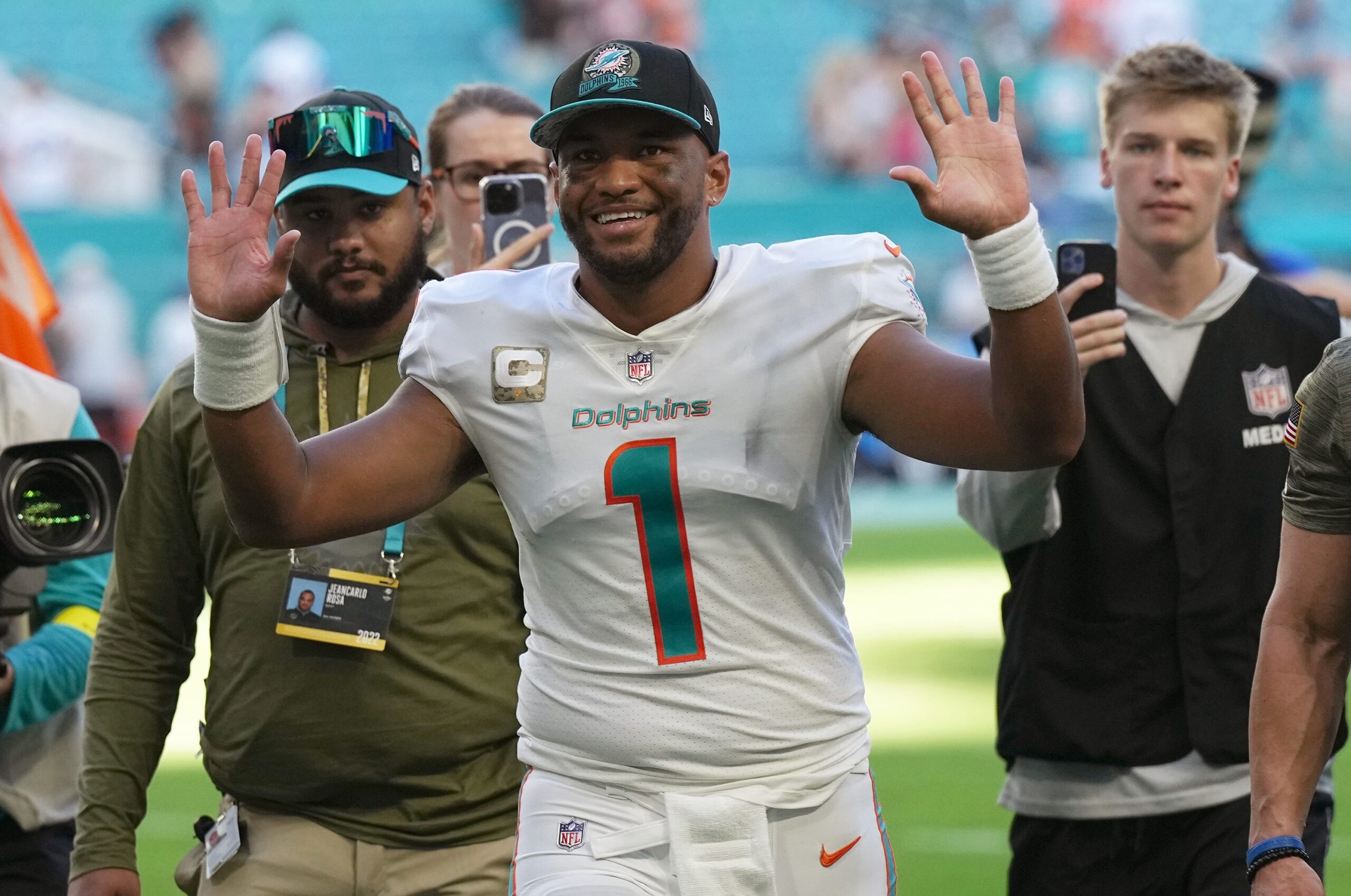Tua Tagovailoa Mic'd Up: 4 Most Interesting Things from Miami Dolphins'  Video Release