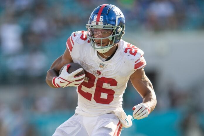 Saquon Barkley player prop bets for Giants vs. Texans, Week 10