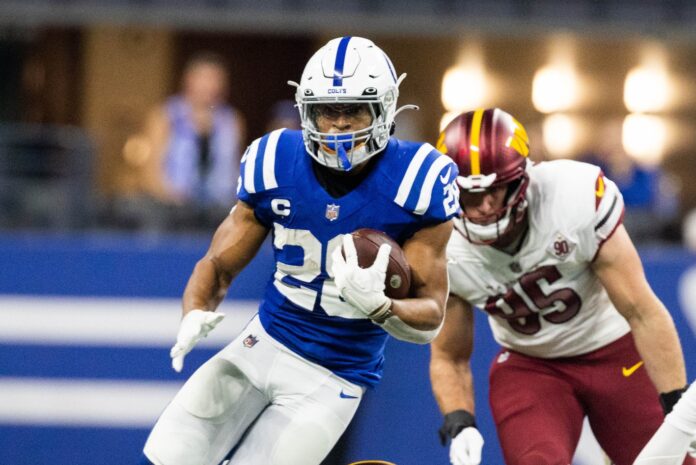 Jonathan Taylor RB Indianapolis Colts, Every play, 2022