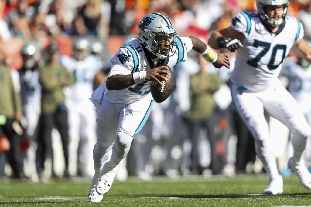 Falcons-Panthers Parlay: PJ Walker O/U 149.5 Yards Passing