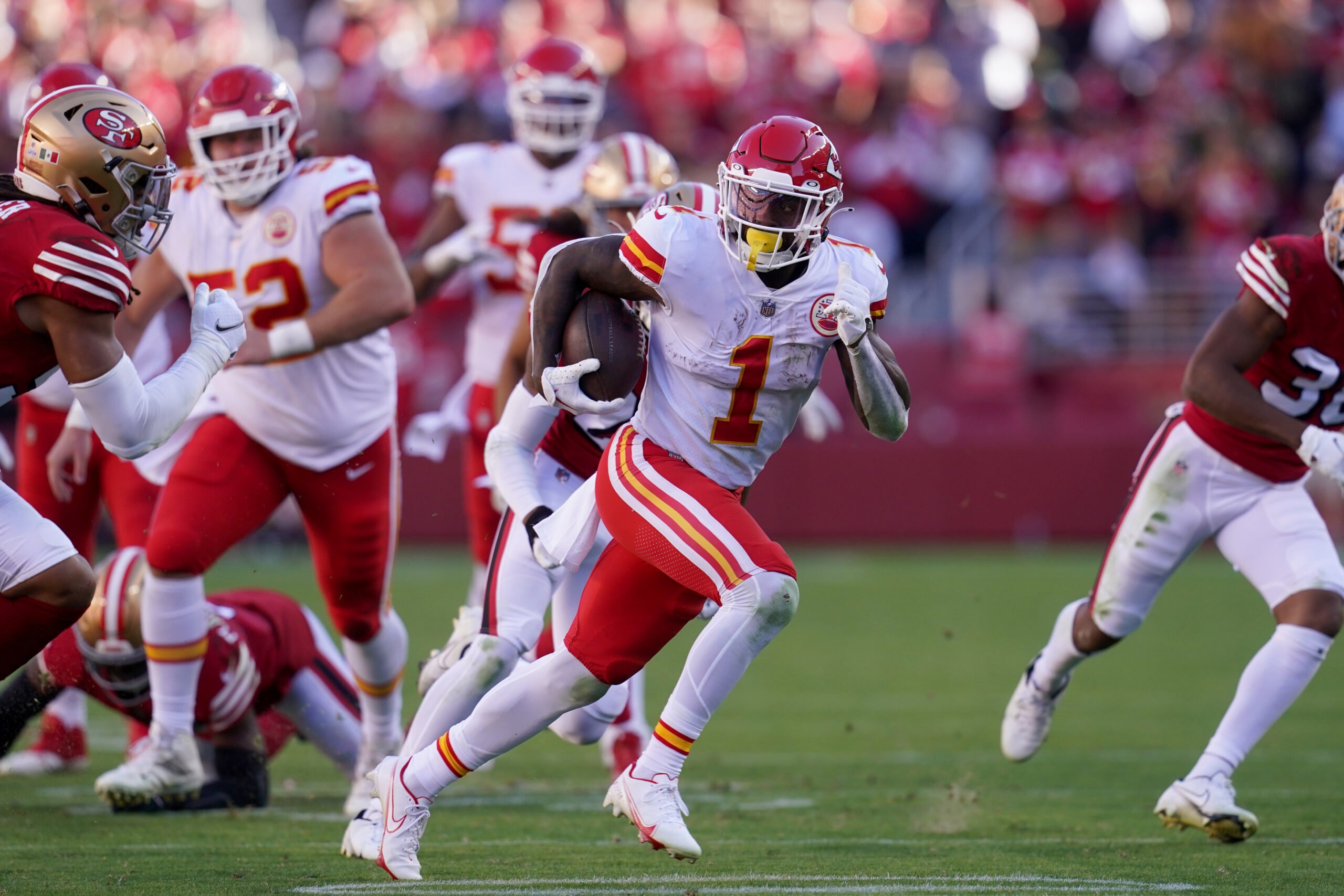 Jerick McKinnon Completes the Chiefs RB Unit 