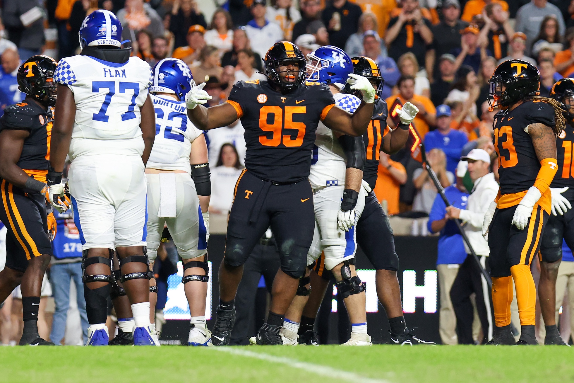 tennessee football spread