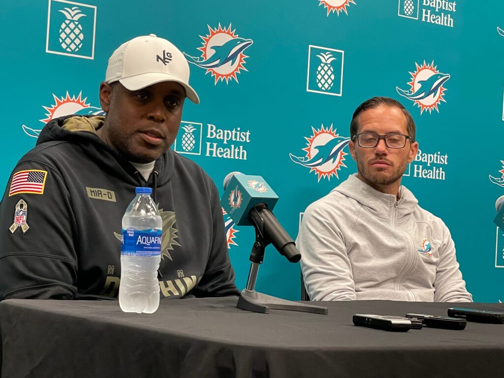 Miami Dolphins fire coach Brian Flores, keep GM Chris Grier