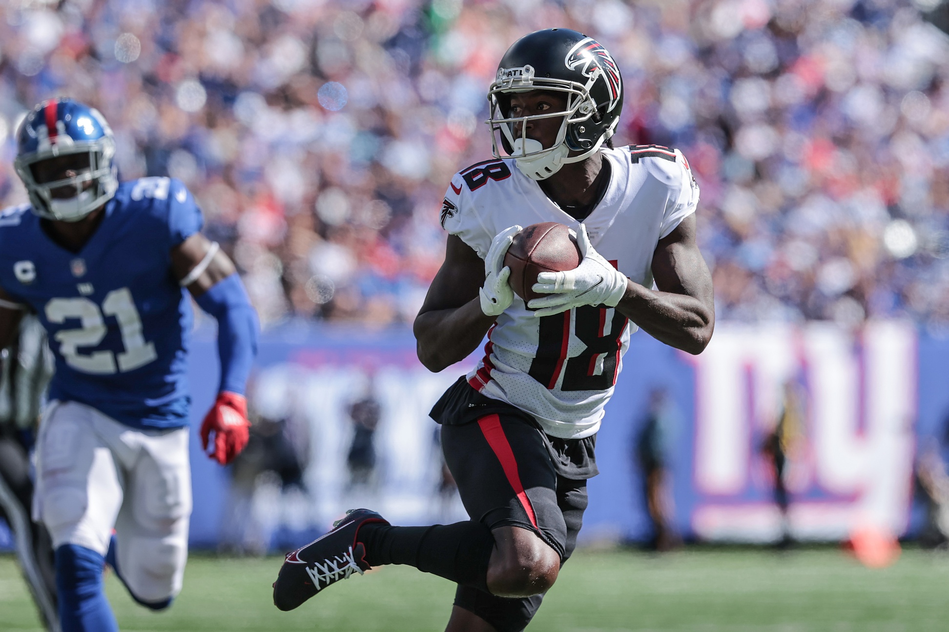 Falcons' Calvin Ridley won't travel to London for game vs. Jets