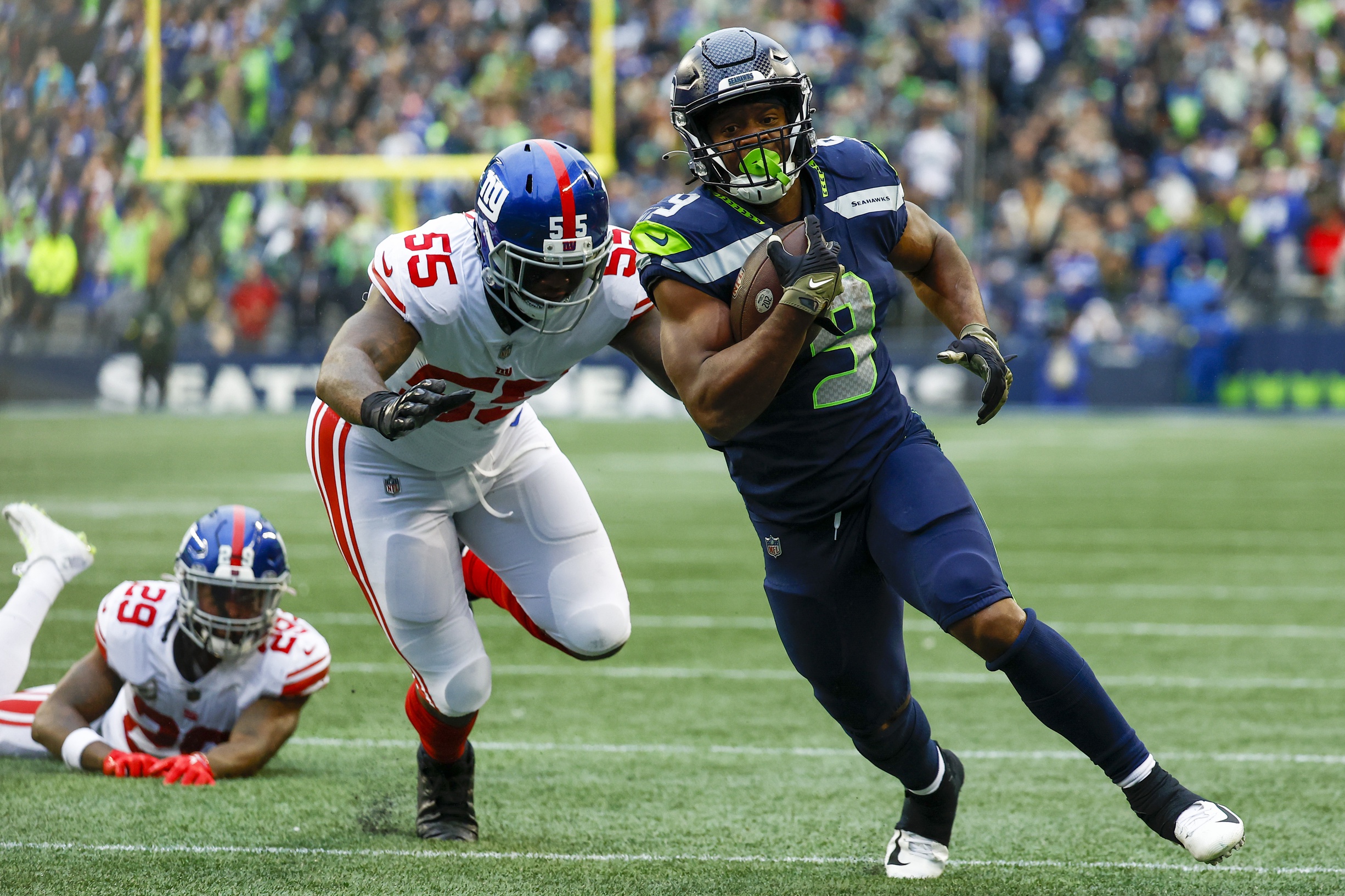 Seahawks vs Chiefs Fantasy Football Worksheet, Week 16