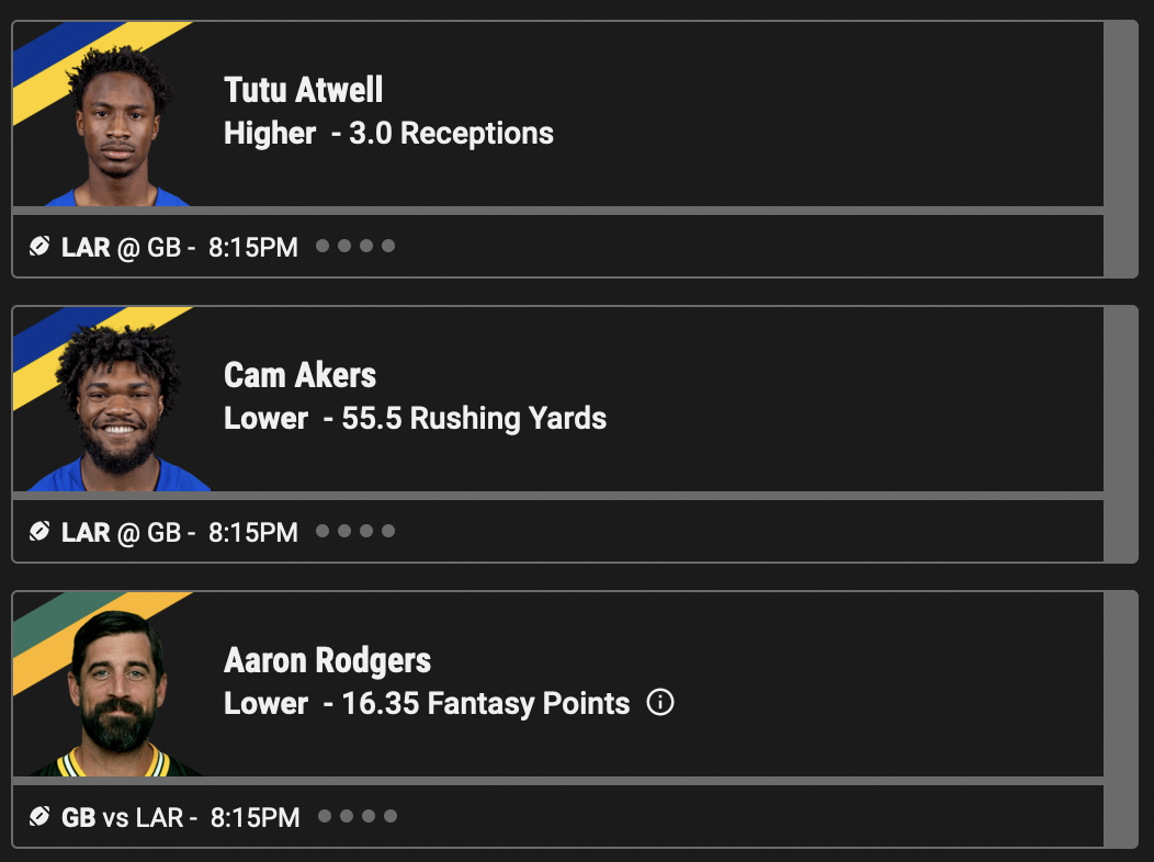 NFL Week 12 Underdog Pick'ems for Sunday Night Football Include Aaron Jones  and Miles Sanders