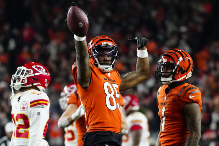 Cincinnati Bengals inactive players vs. Las Vegas Raiders in playoffs