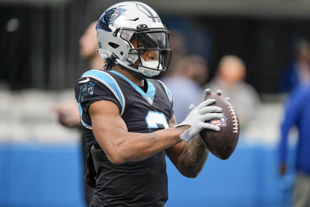 PFF Fantasy Football on X: The Panthers are preparing Terrace Marshall Jr.  for a big-time role 