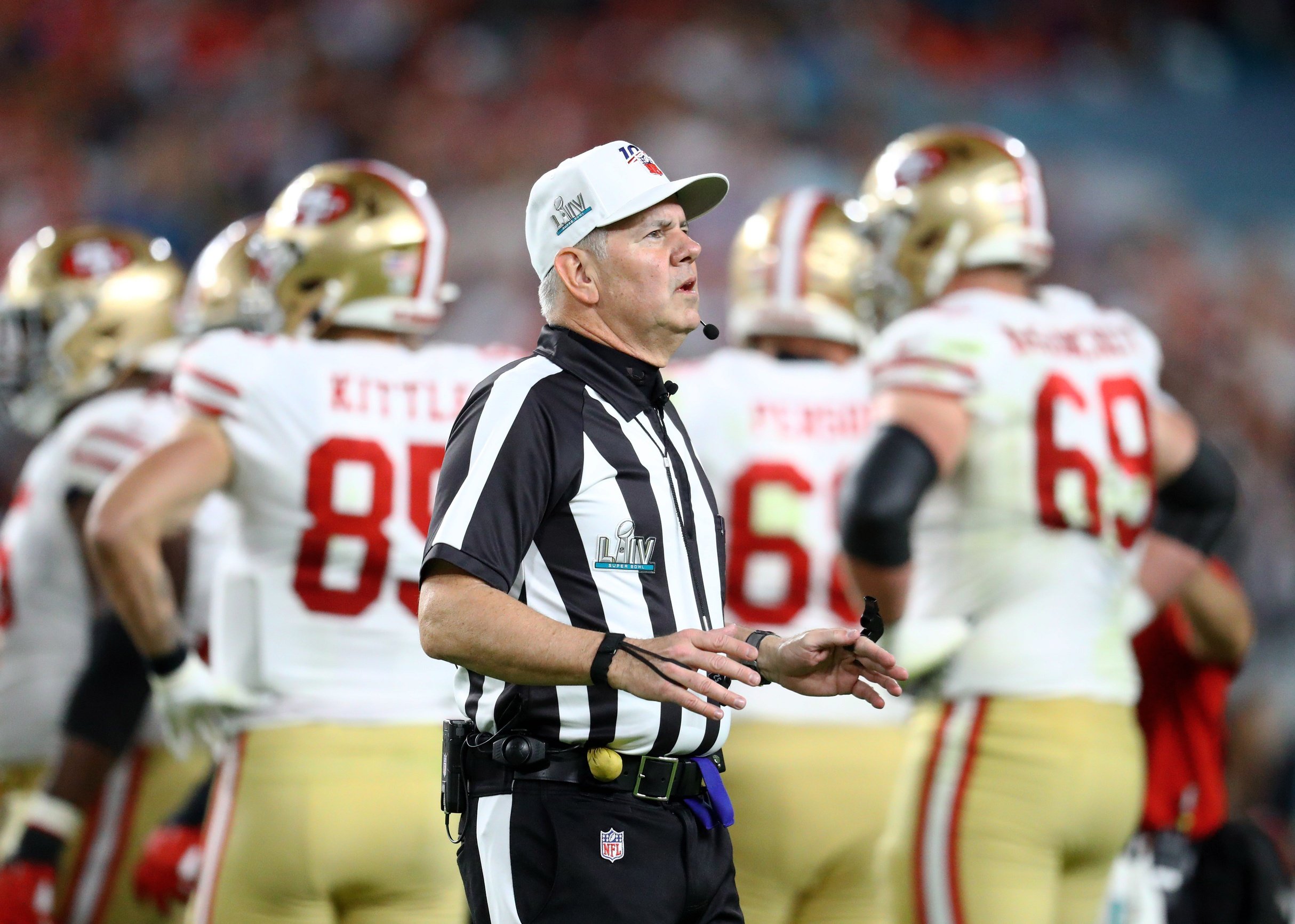 Referee Ron Torbert's crew assigned to work Bengals vs. Chiefs AFC