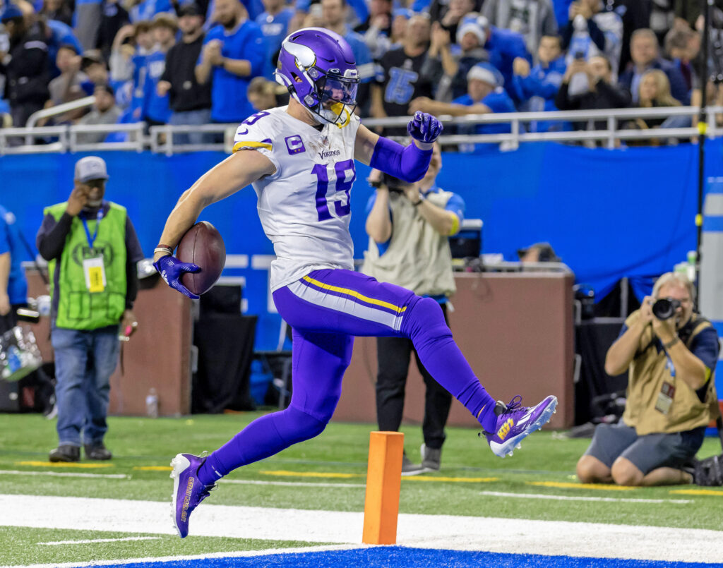 Adam Thielen fantasy football updates: Is Vikings WR playing or injured vs.  Colts in Week 15 - DraftKings Network