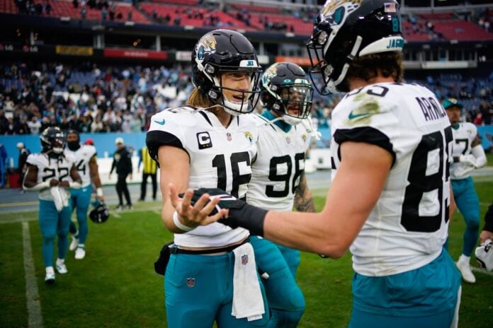 Jaguars 2022 Playoff Center  Jacksonville Jaguars 