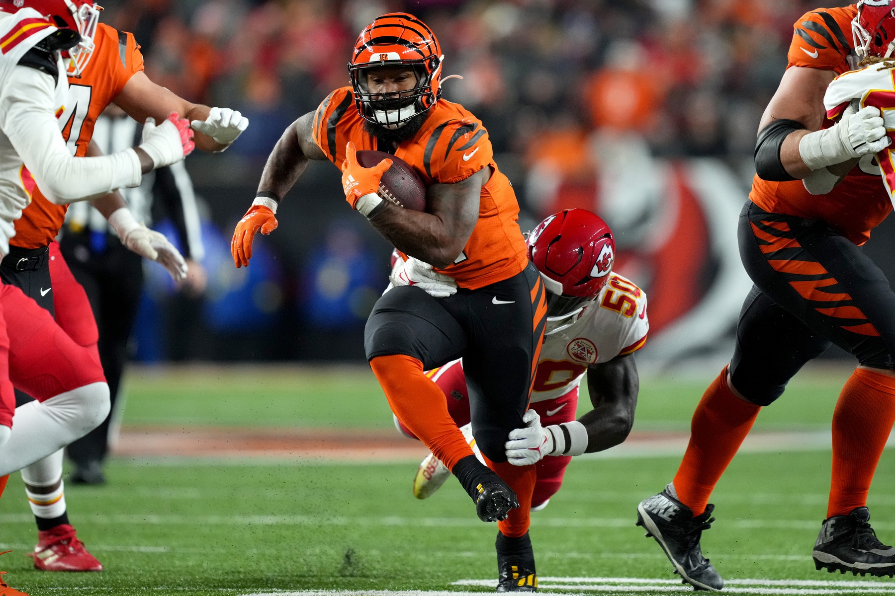 8 Fantasy Football Playoff Stashes for 2022: Samaje Perine, James Cook, and  Darius Slayton