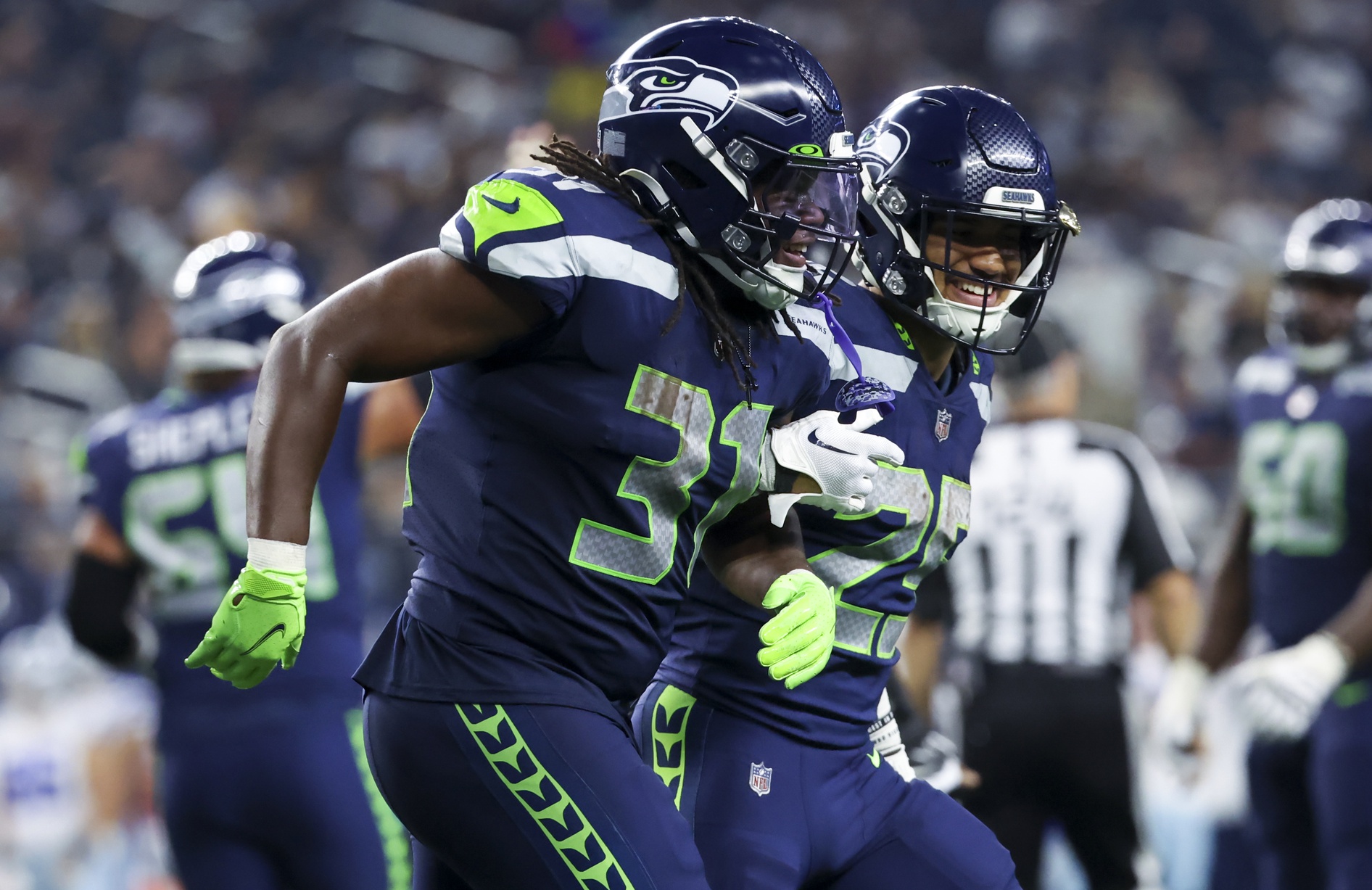Seahawks without RBs Walker and Dallas versus Panthers game