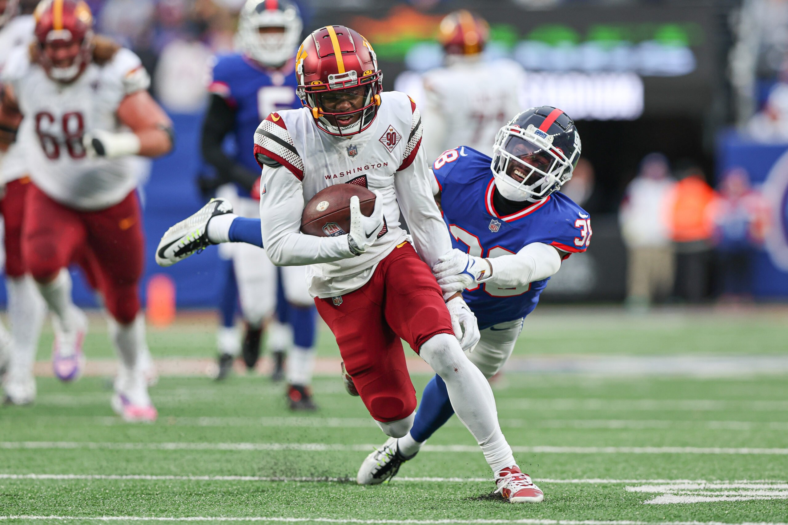 Fantasy Football Player Predictions: Jahan Dotson, Deebo Samuel