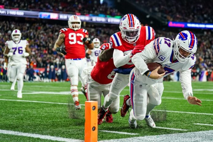 Early Anytime TD Scorer Predictions Week 14: Targets Include Josh Allen,  DeeJay Dallas, Ezekiel Elliott, and