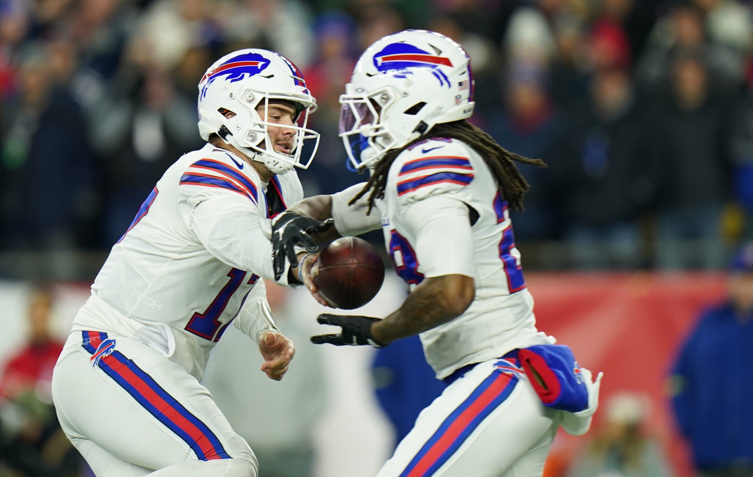 Devin Singletary, James Cook 'one-two punch' Bills vs. Bears