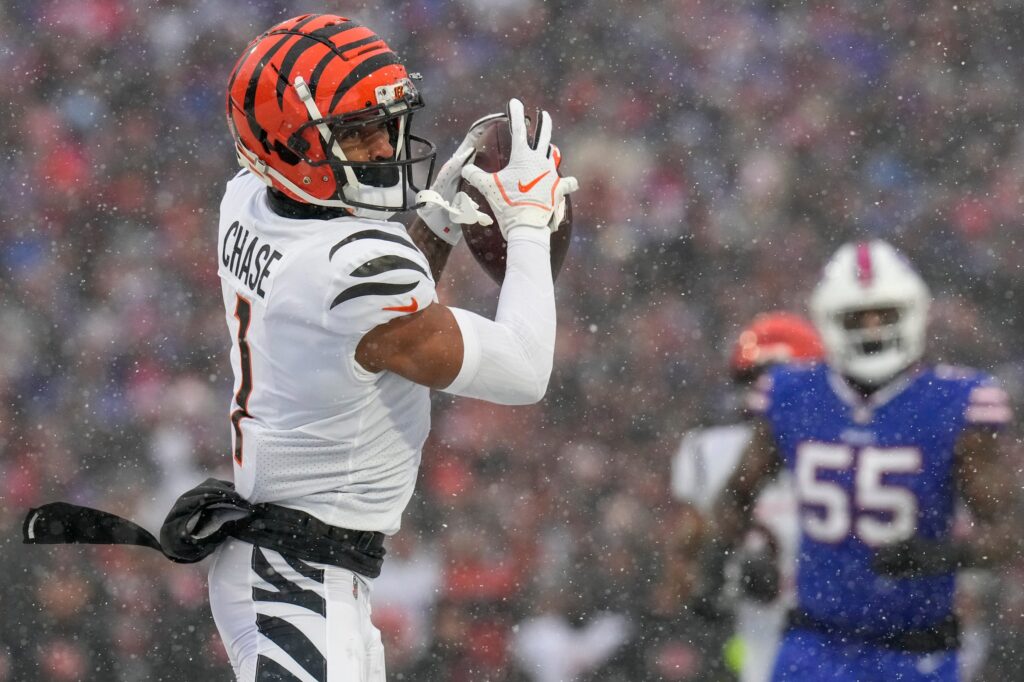 Bengals vs Bills Fantasy Football Worksheet, Divisional Round